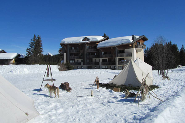 Les Soldanelles appartements sur les pistes Praz de Lys